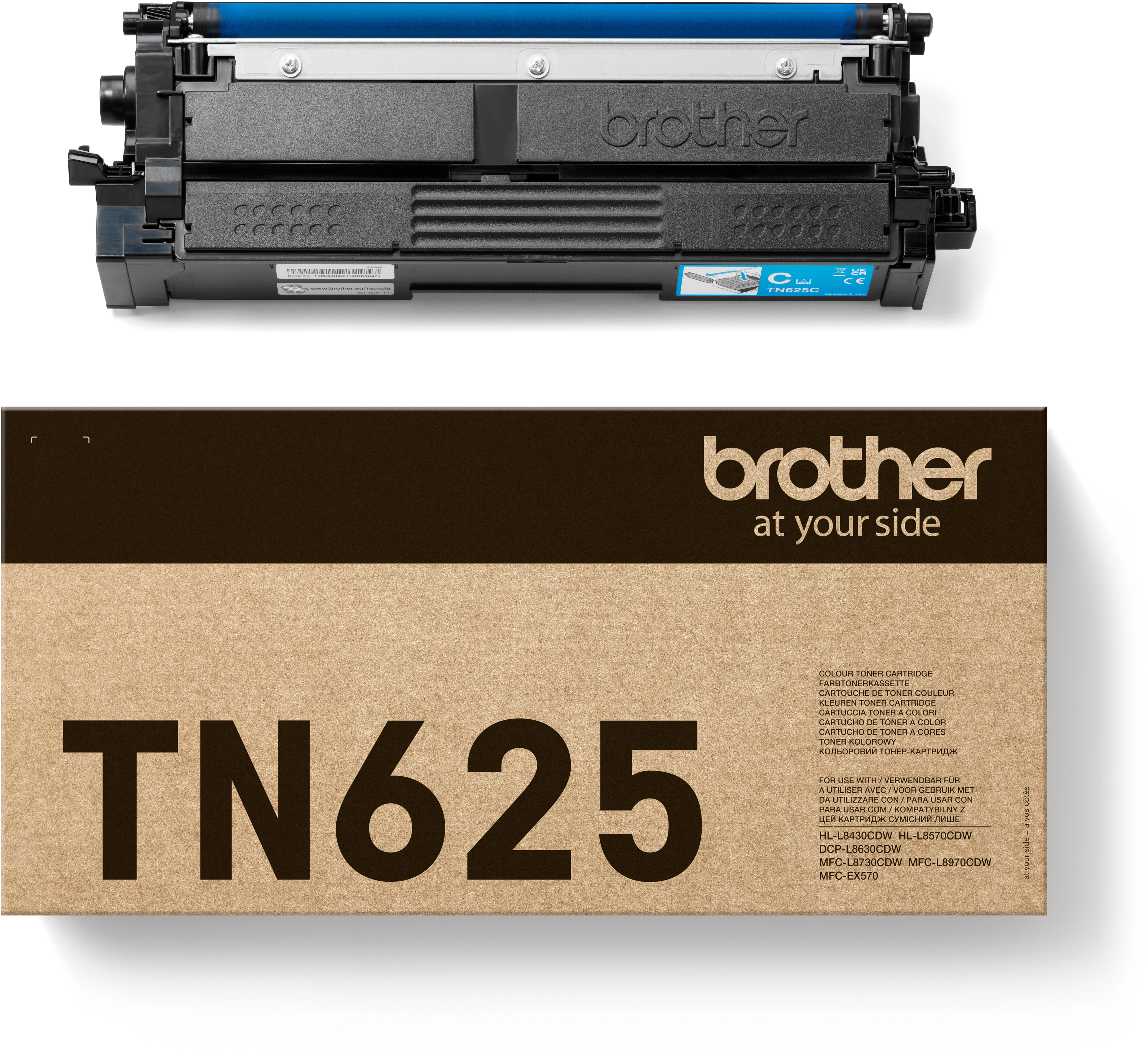 BROTHER Toner cyan TN-625C DCP-L8630CDWC1 1800 Seiten