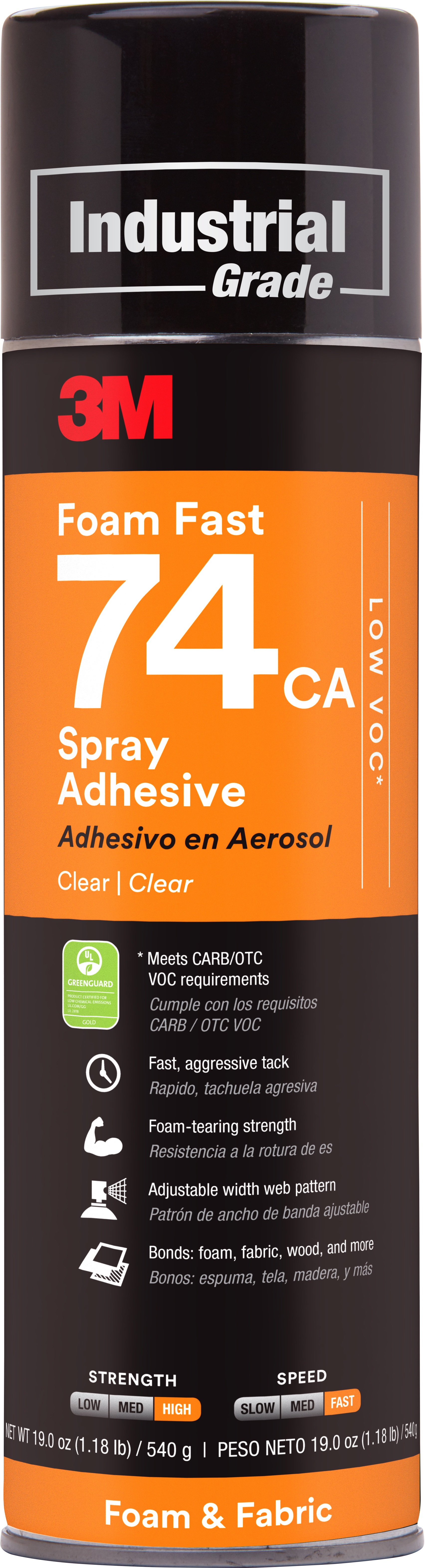 SCOTCH FoamFast 74 500ml 74/SPRAY Sprühkleber
