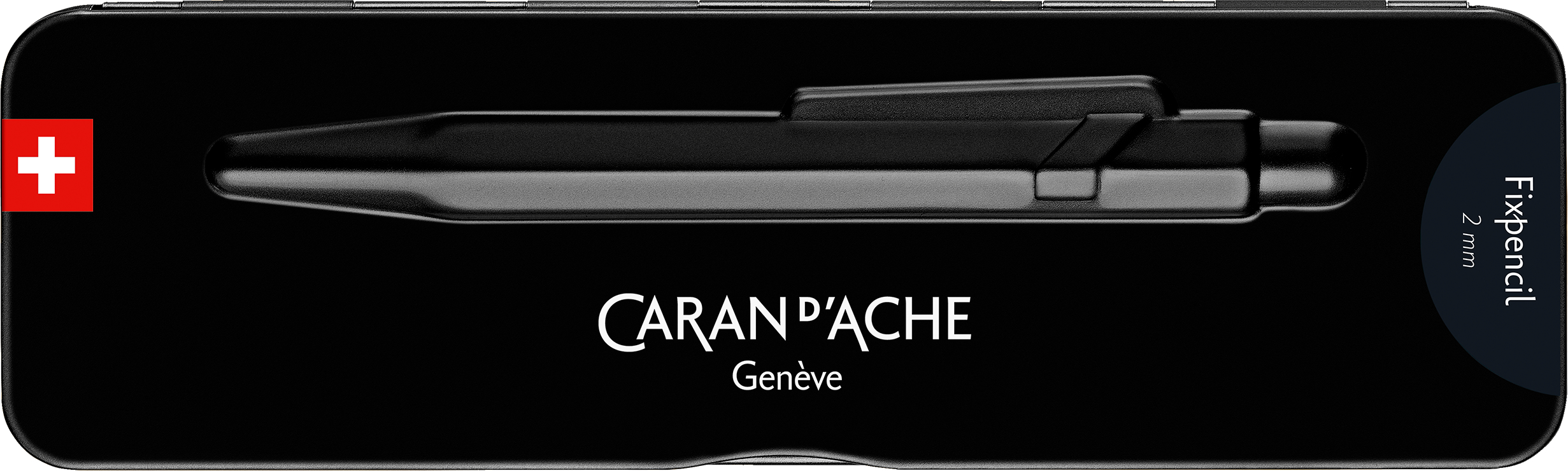 CARAN D'ACHE Druckbleistift Fixpencil 2mm 22.496 Black Code