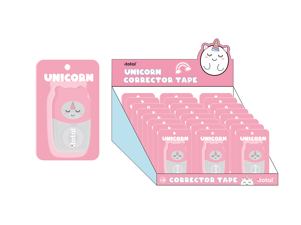 I-TOTAL Korrekturstreifen 7.5x4cm XL2609 Unicorn