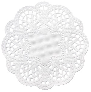 DEMMLER Tassen und Glasuntersetzer 1022104025 Ø 10cm, 40 Stück weiss