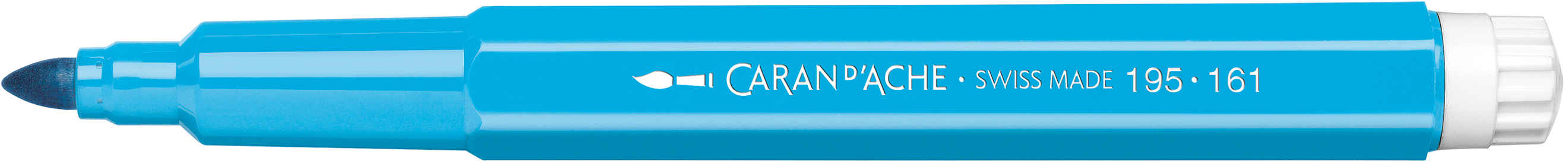 CARAN D'ACHE Fasermalstift Fancolor Maxi 195.161 hellblau