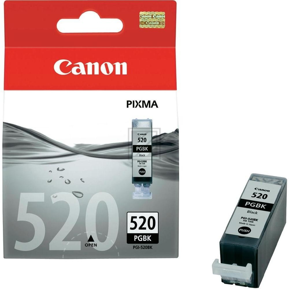 CANON Tintenpatrone schwarz PGI-520BK PIXMA MP 980 19ml CANON Tintenpatrone schwarz PGI-520BK PIXMA MP 980 19ml