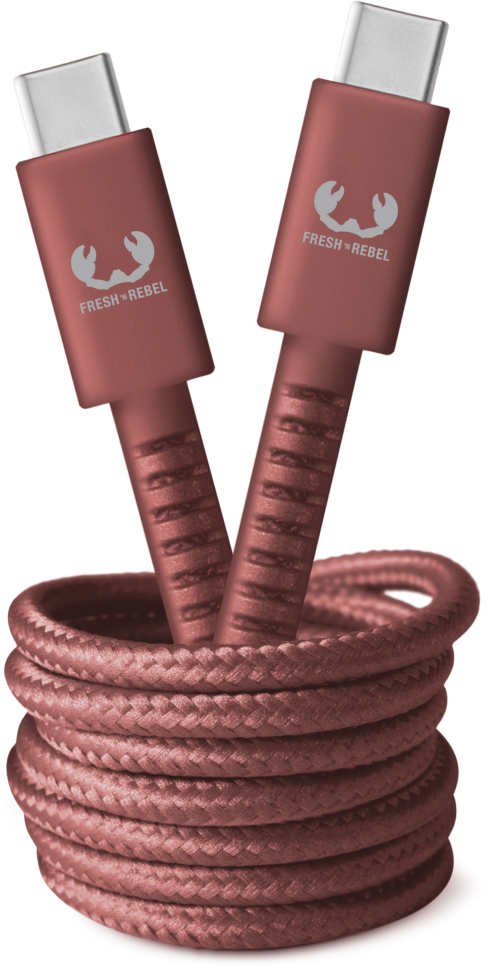 FRESH'N REBEL USB C-USB C 3A 480Mbps 2CCC200SR 2m Safari Red FRESH'N REBEL USB C-USB C 3A 480Mbps 2CCC200SR 2m Safari Red