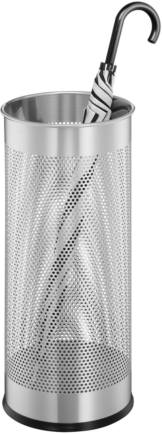 DURABLE Schirmständer rund 28.5lt. 335023 silber, Metall 620x260mm