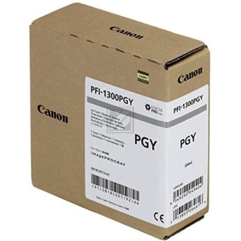 CANON Tintenpatrone photo grey PFI1300PG iPF PRO-2000/PRO-4000 330ml CANON Tintenpatrone photo grey PFI1300PG iPF PRO-2000/PRO-4000 330ml