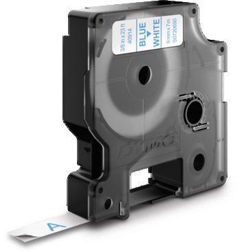 DYMO Schriftband D1 S0720690 blau/weis 9mm/7m DYMO Schriftband D1 S0720690 blau/weis 9mm/7m