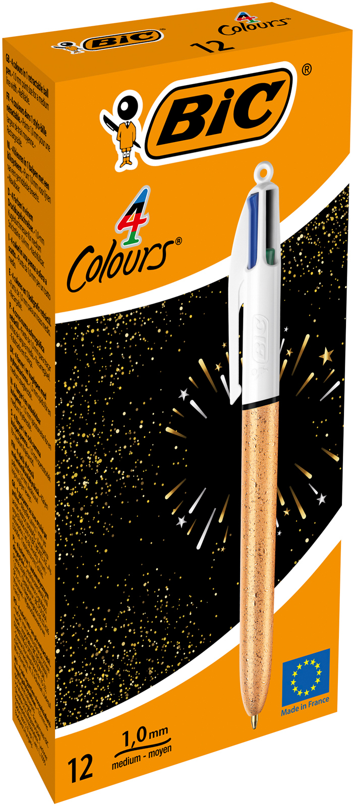 BIC Kugelschreiber 1mm 992701 4 Colours Frozen 12 Stück