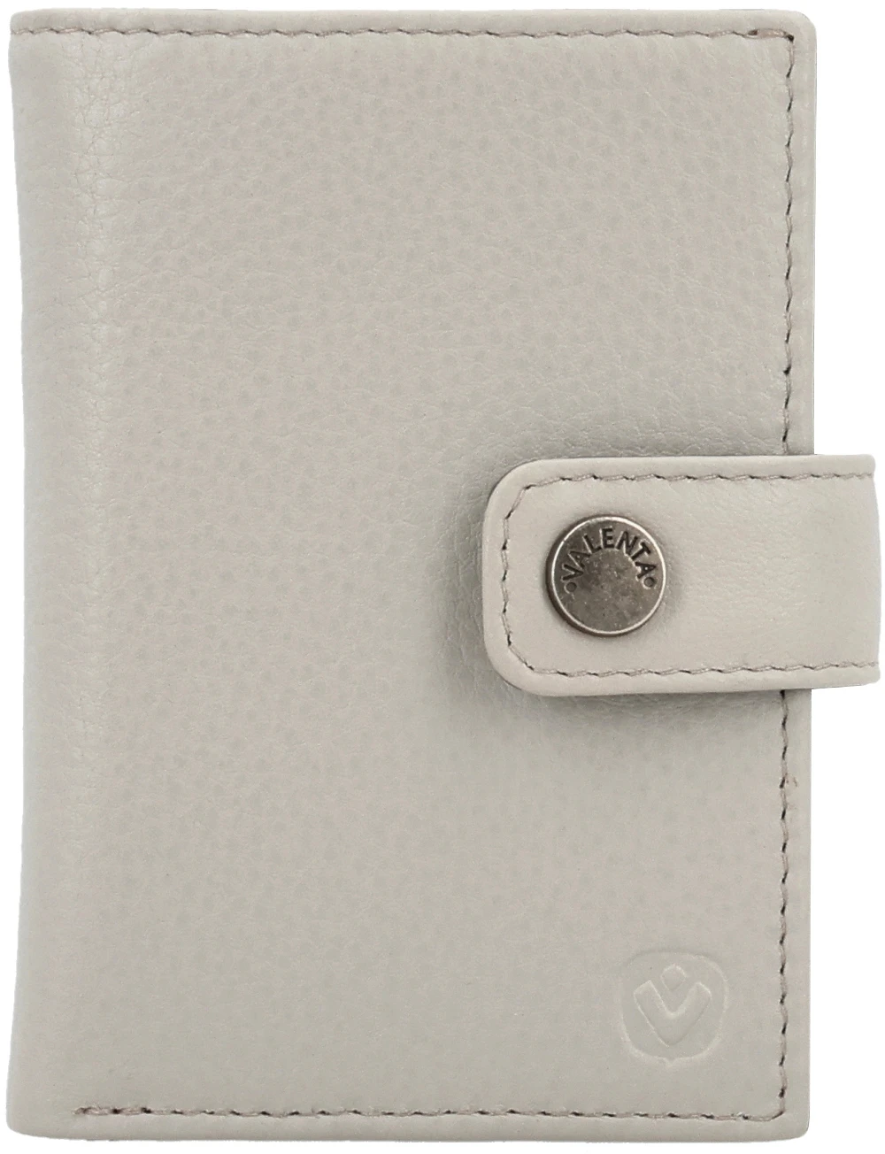 VALENTA Card Wallet Leather 588409 Luxe Off White
