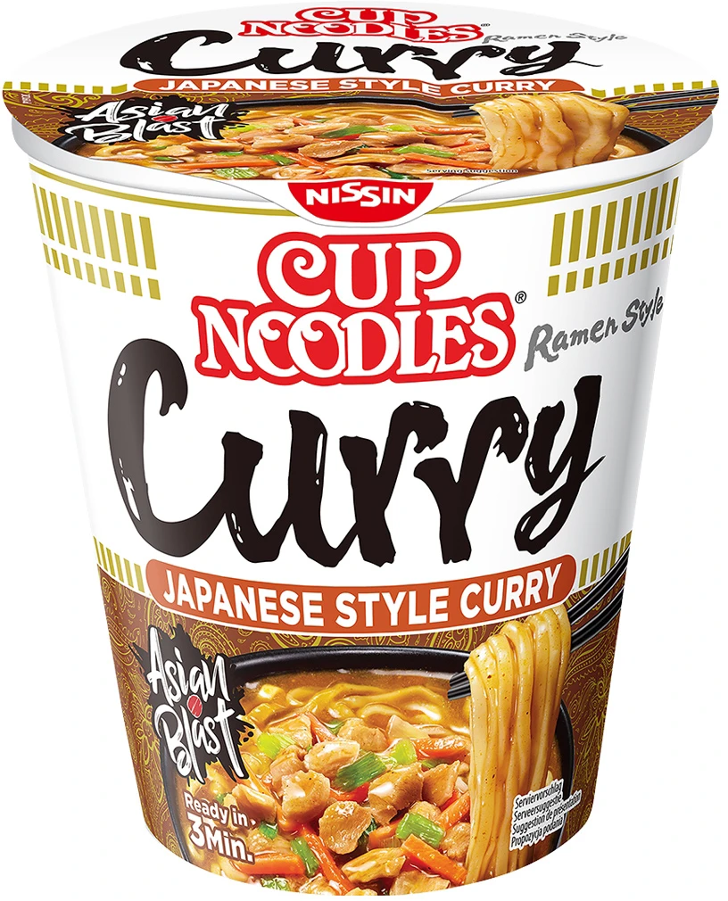 NISSIN Noodles Curry 2415 Cup 67g