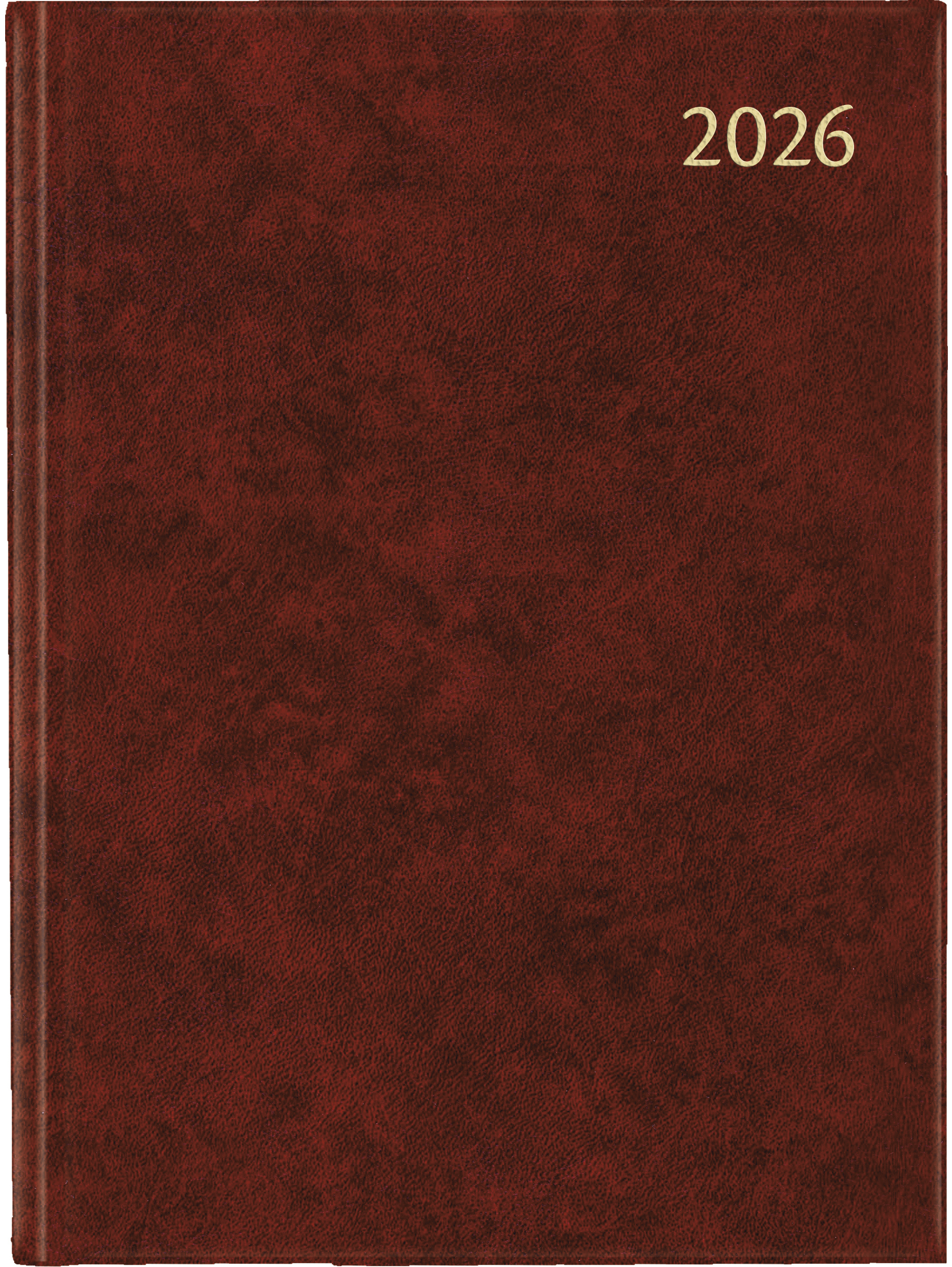 AURORA Agenda Florence Business 2026 2915R 1W/2S bordeaux ML 17.5x22.5cm