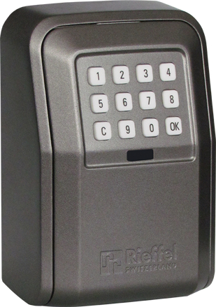 RIEFFEL SWITZERLAND Schlüsseldepot 10.5x14.5x55cm KSBELOXLAPP mit Elektronikschloss, App RIEFFEL SWITZERLAND Schlüsseldepot 10.5x14.5x55cm KSBELOXLAPP mit Elektronikschloss, App