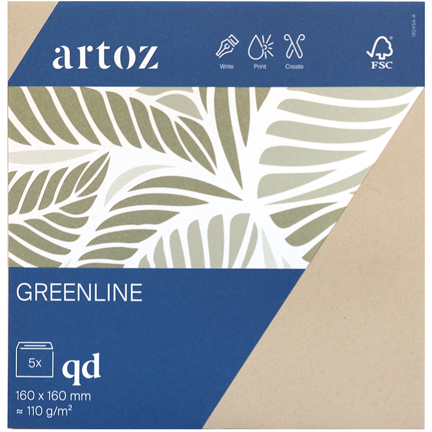 ARTOZ Couverts 1001 160x160mm 19245418-584 118g, desert 5 Stück