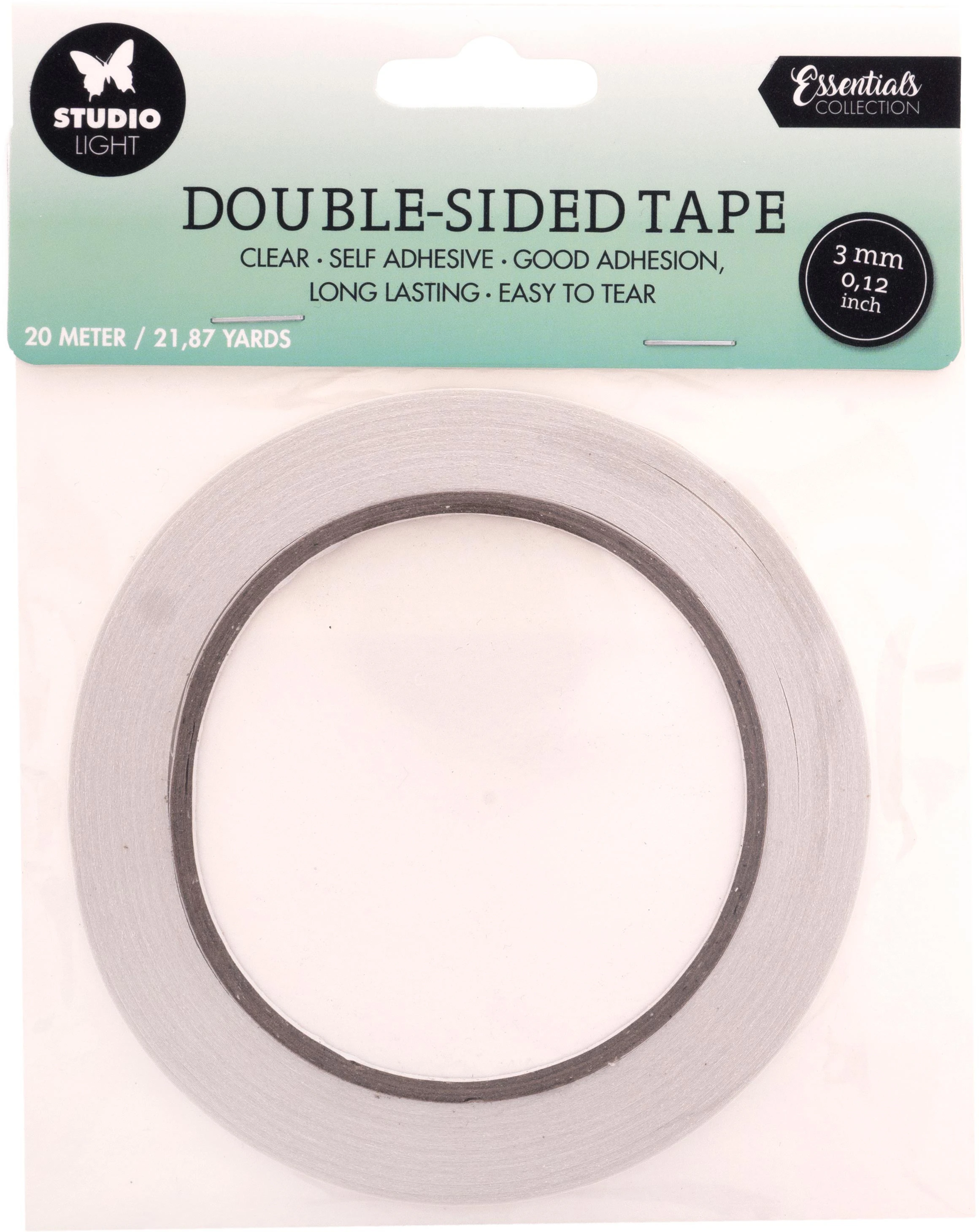 STUDIO LIGHT Klebeband 0.3cm DATAPE01 doppelseitig 20 Meter