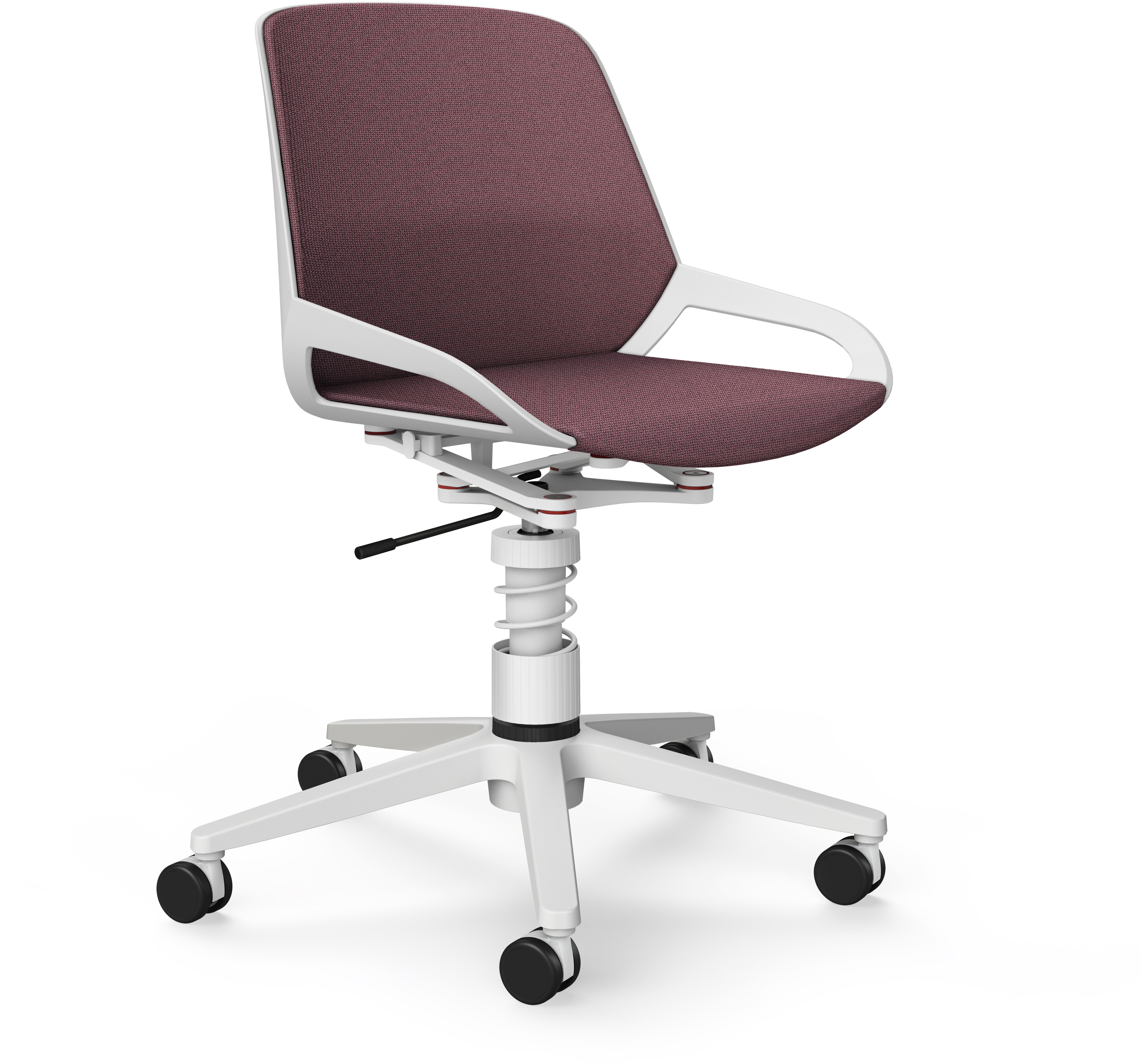 AERIS Bürodrehstuhl Numo Task 962WRSTWHCU9 violett/weiss