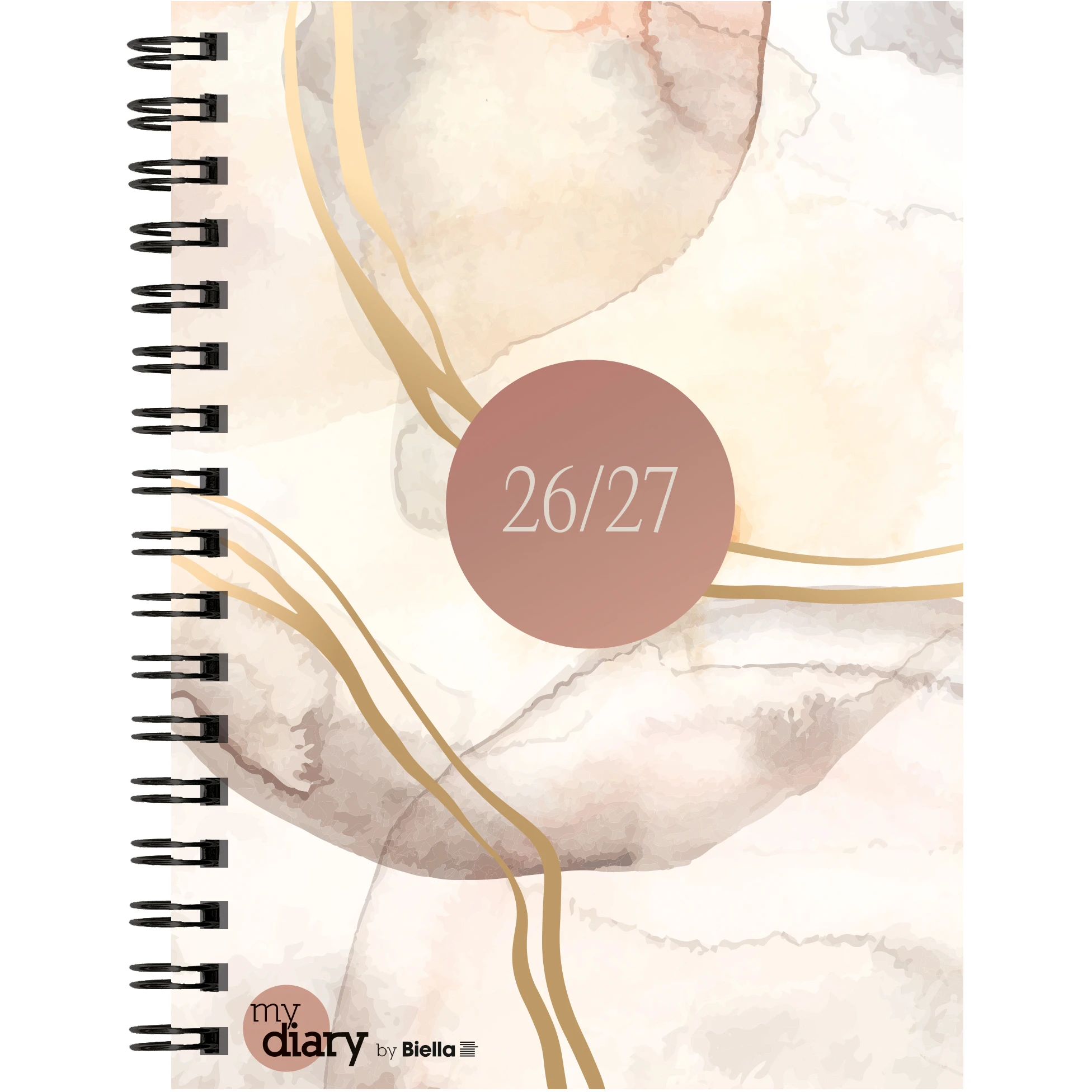 BIELLA Schüleragenda Abstract 26/27 806517880027U 1W/2S 12x16.5cm