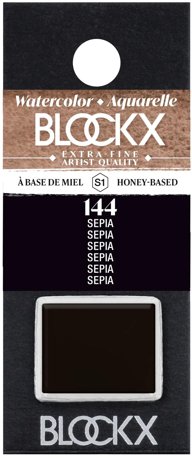 BLOCKX Aquarellfarbe 1.5ml 41144BXC sepia
