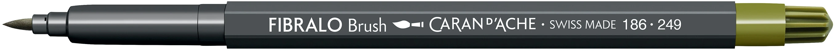 CARAN D'ACHE Classic Fibralo Brush 0.5-5mm 186.249 dunkeloliv