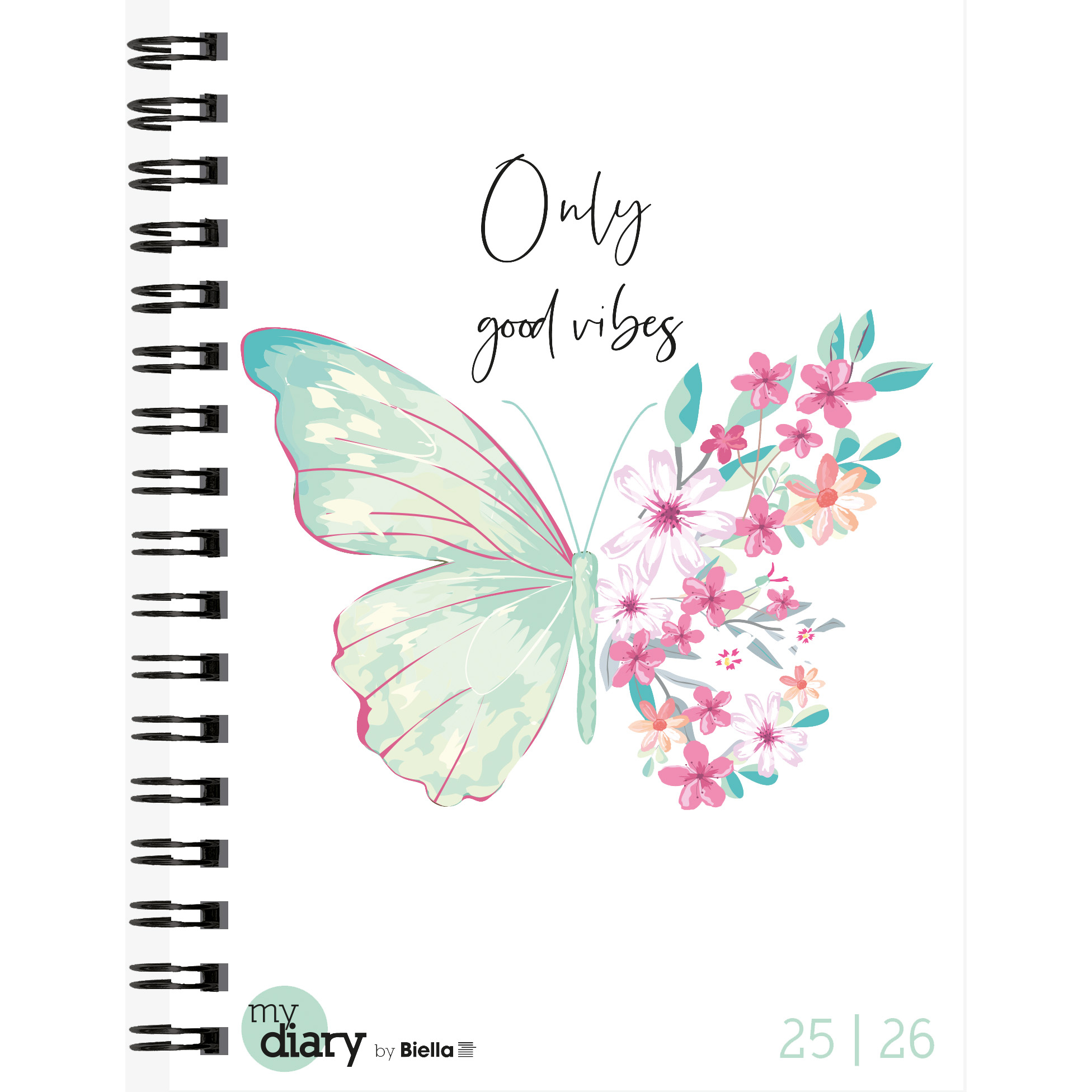 BIELLA Schüleragenda Style 25/26 806517890026U 1W/2S 12x16.5cm