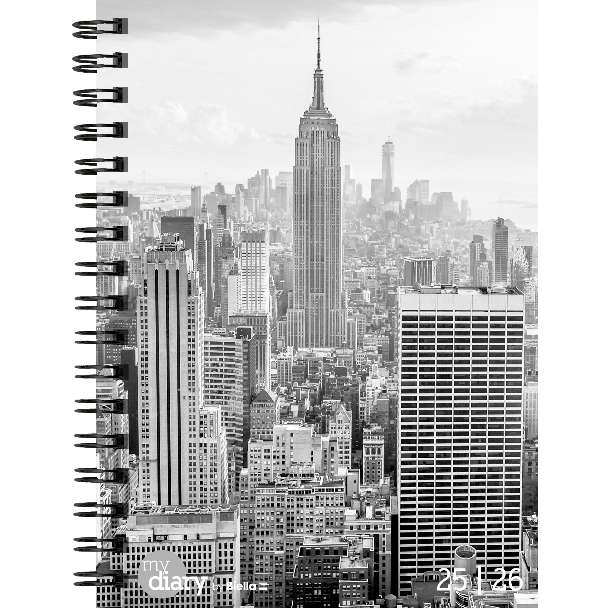 BIELLA Schüleragenda City 25/26 806517850026U 1W/2S 12x16.5cm