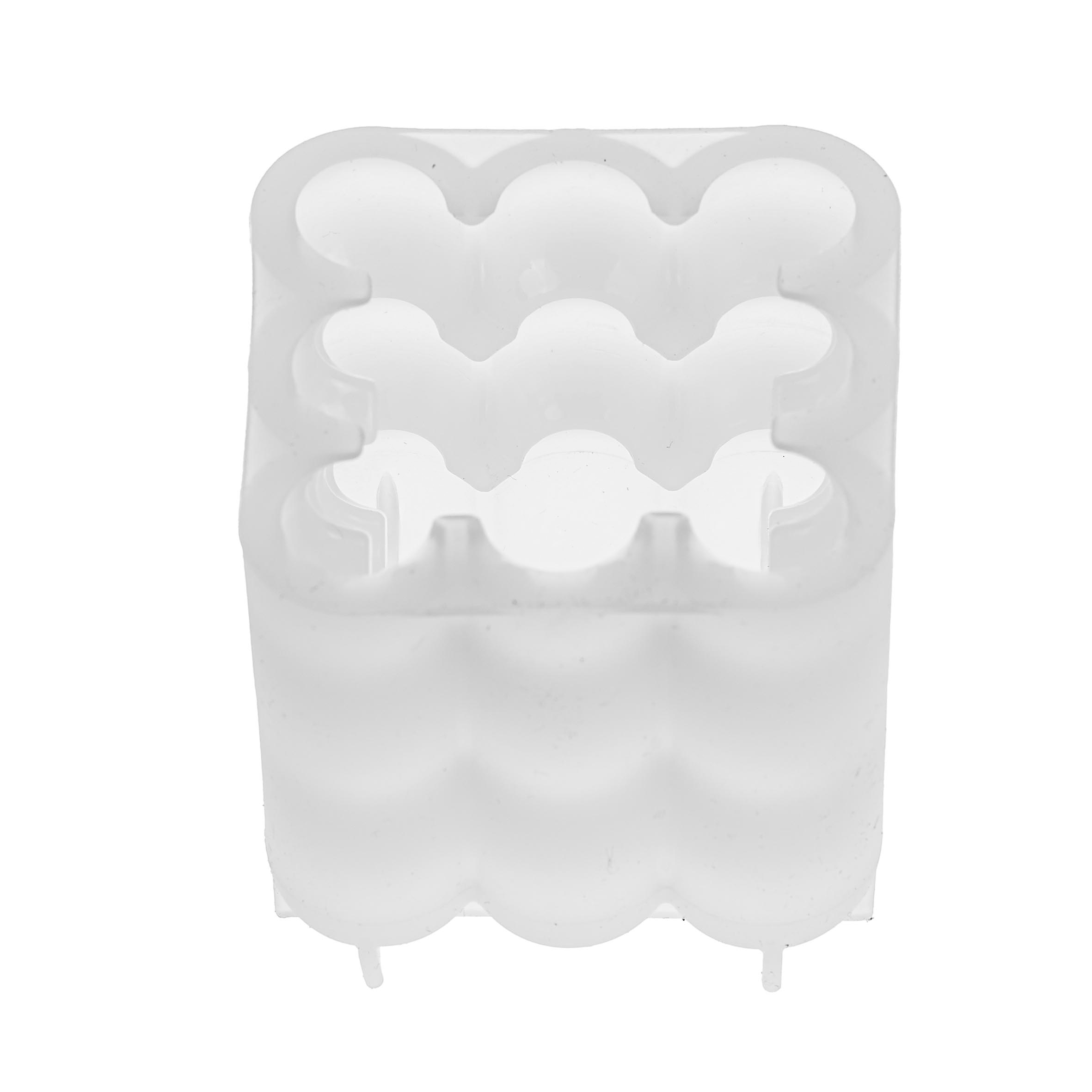 GLOREX Kerzengiessform 5.5x5.5x6cm 69732092 Bubble