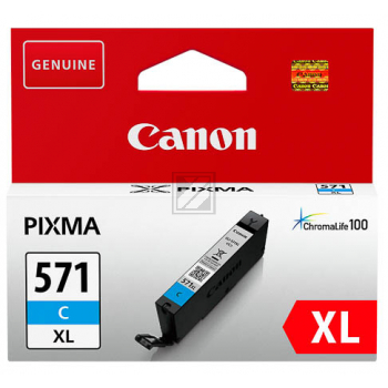 CANON Tintenpatrone XL cyan CLI-571XLC PIXMA MG5750 11ml CANON Tintenpatrone XL cyan CLI-571XLC PIXMA MG5750 11ml