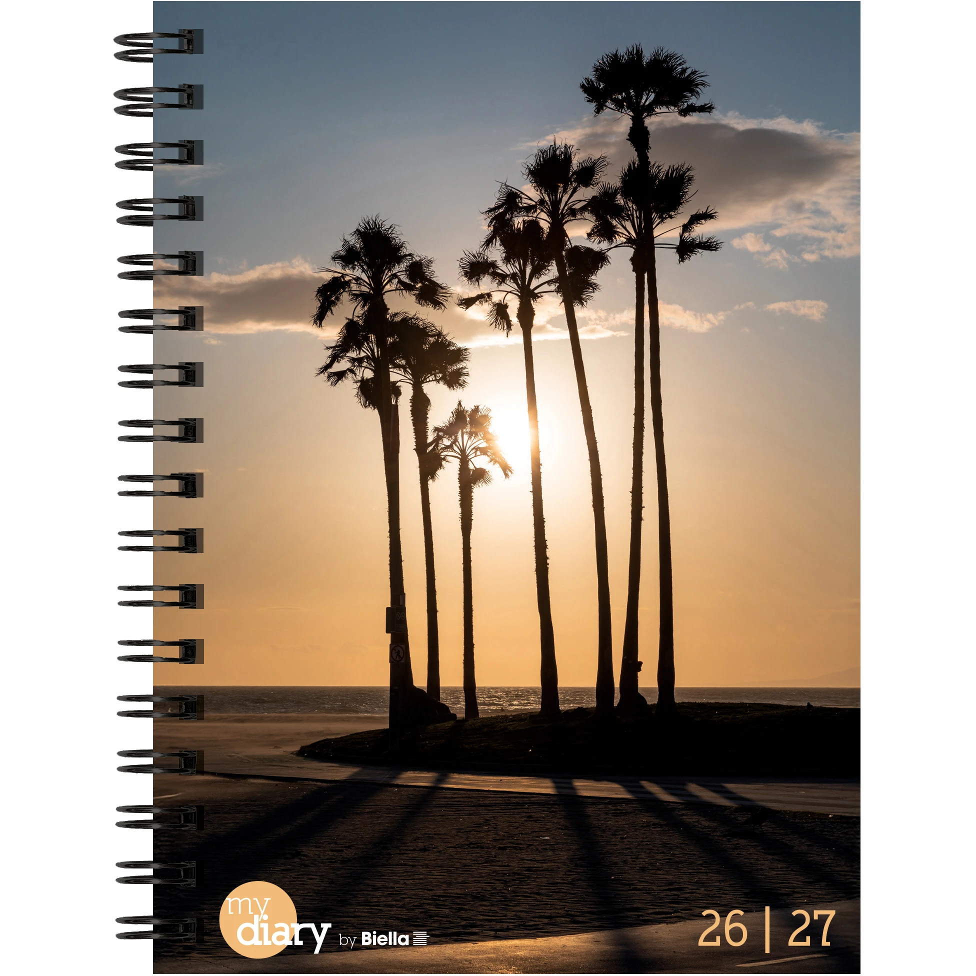 BIELLA Schüleragenda Palms 26/27 806517840027U 1W/2S 12x16.5cm
