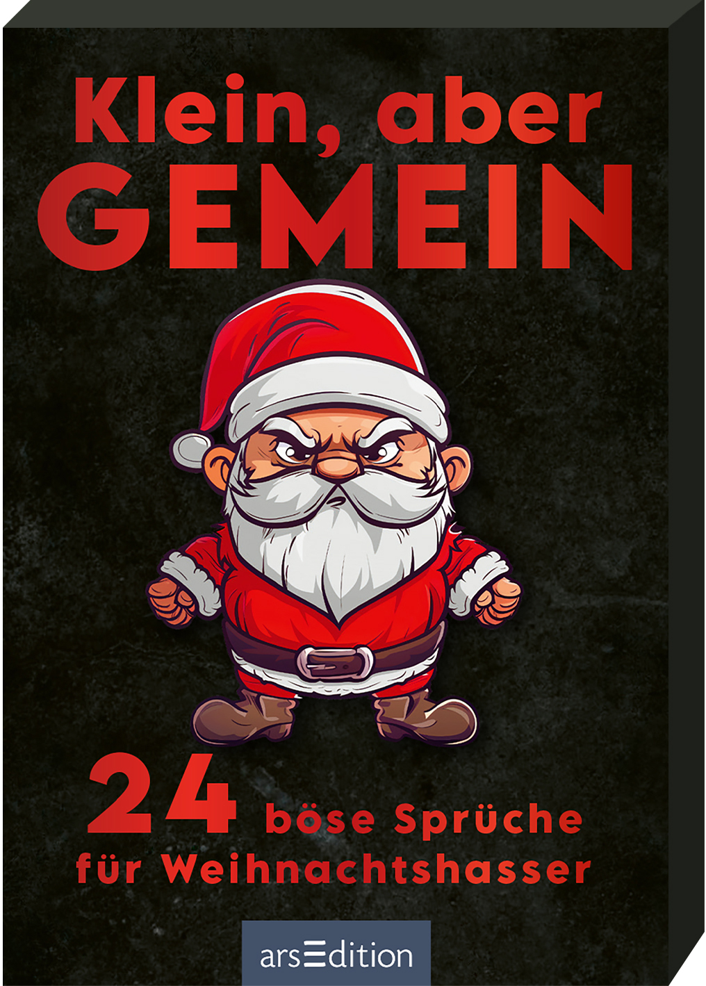 ARS EDITION Adventskalender 7.2x10.5cm 136193 24 böse Sprüche