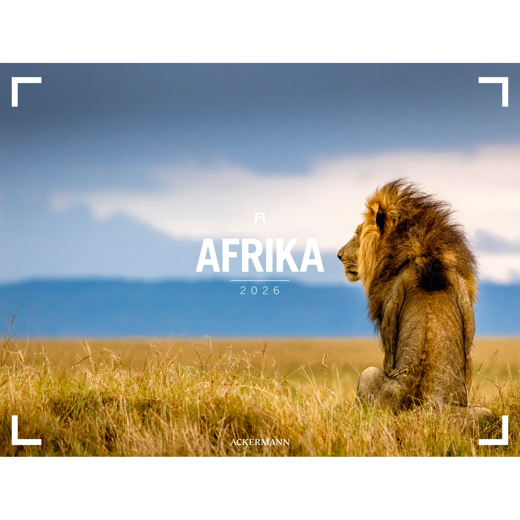 ACKERMANN Bildkalender 2026 3613 Afrika DE/E 66x50cm