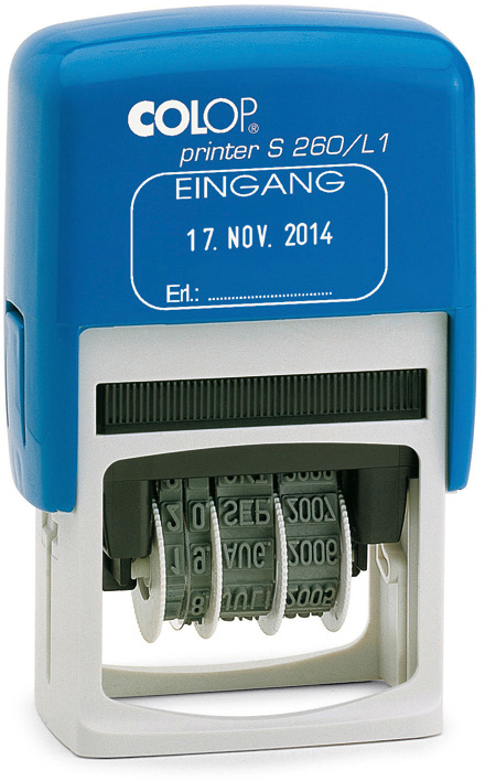 COLOP Datumstempel Eingang D S260L1/D 24x45mm