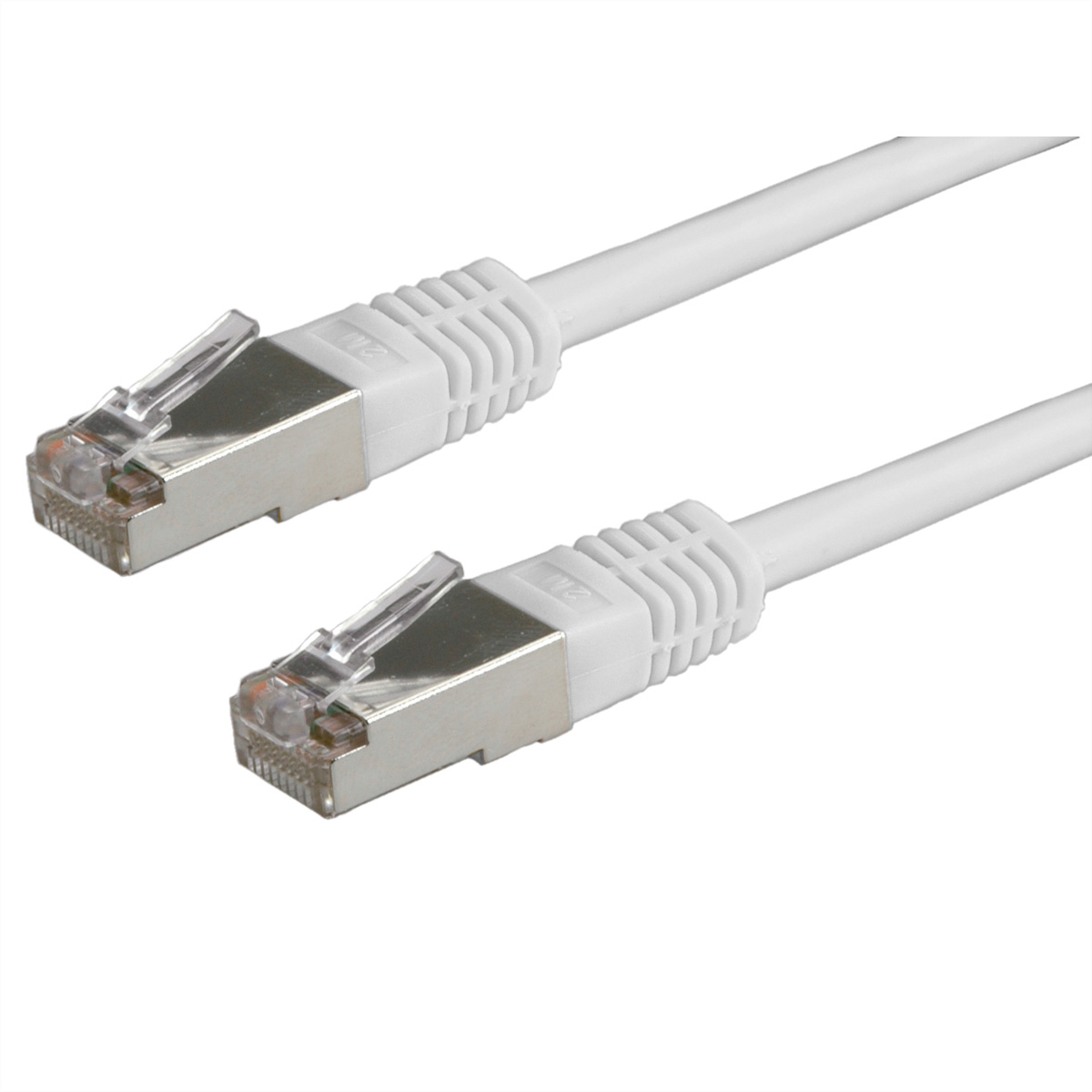 ROLINE Patchkabel, CAT.5e FTP 21.15.0101 Grey, Class D 1m