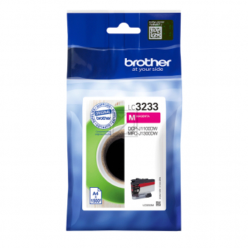 BROTHER Tintenpatrone magenta LC-3233M DCP-J1100DW 1500 Seiten BROTHER Tintenpatrone magenta LC-3233M DCP-J1100DW 1500 Seiten