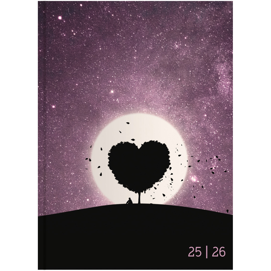 BIELLA Schüleragenda Love 25/26 806544880026U 1T/1S 12x16.5cm