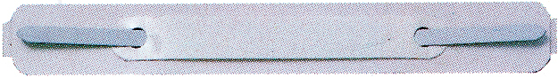 BIELLA Heftzunge 38x150mm 27380100U weiss, selbstklebend 100 Stück