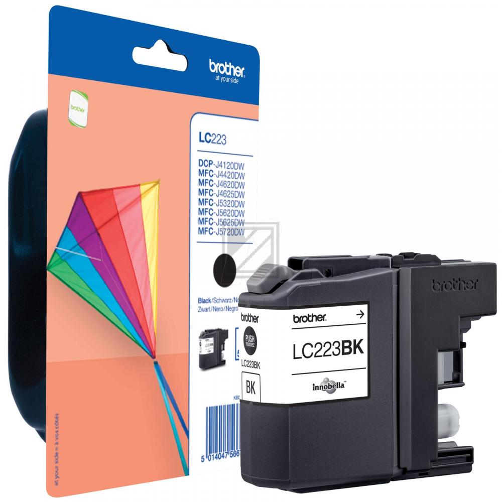 BROTHER Tintenpatrone schwarz LC-223BK MFC-J5620DW 550 Seiten BROTHER Tintenpatrone schwarz LC-223BK MFC-J5620DW 550 Seiten