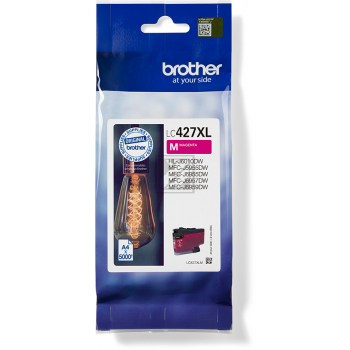 BROTHER Tintenpatrone HY magenta LC-427XLM MFC-J5955 5000 Seiten BROTHER Tintenpatrone HY magenta LC-427XLM MFC-J5955 5000 Seiten