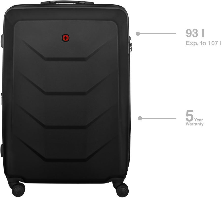 WENGER Prymo Large 93l 612538 Hardside Case Black