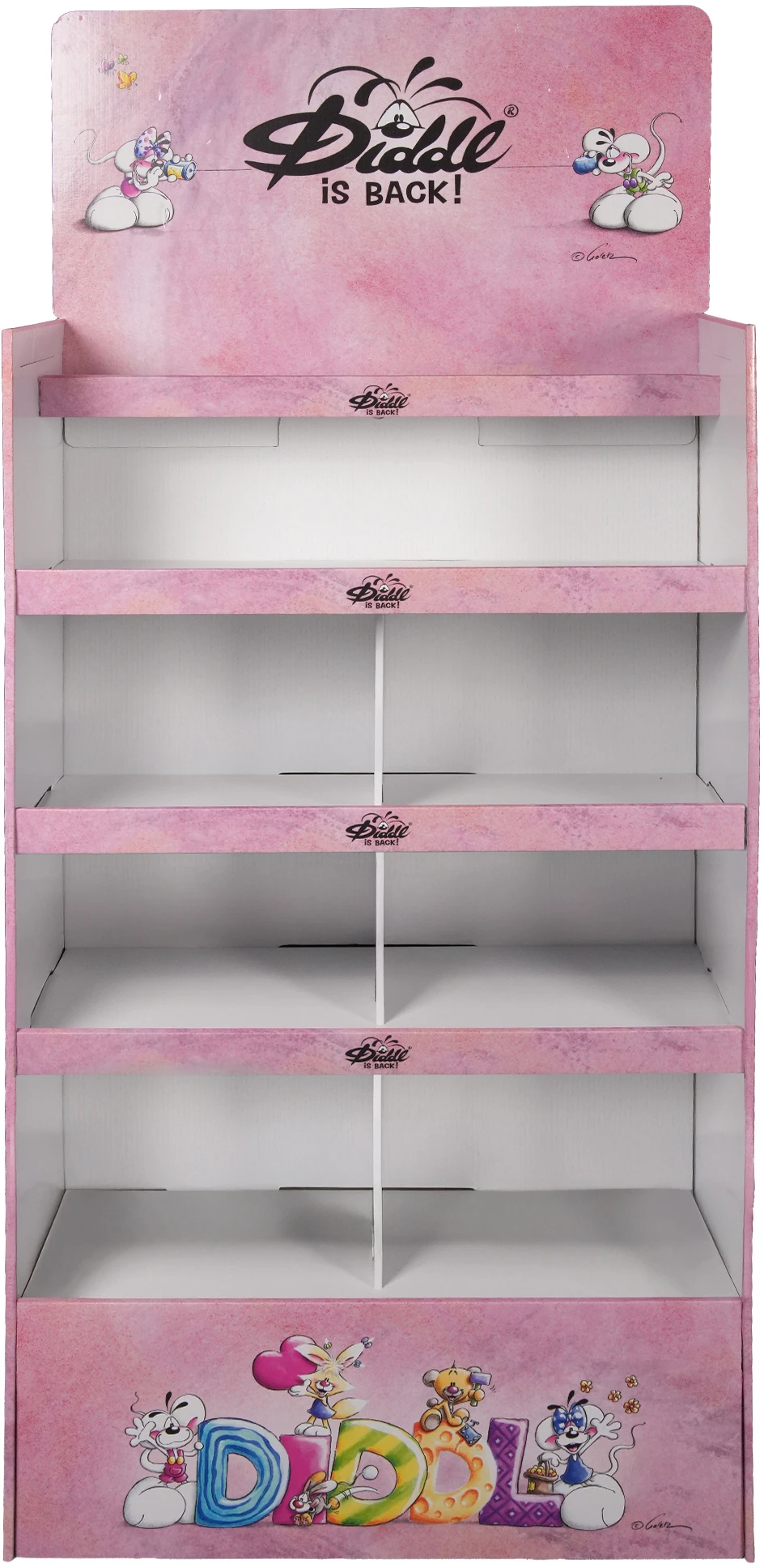 DIDDL POS-Display 80x40cm 23346 leer