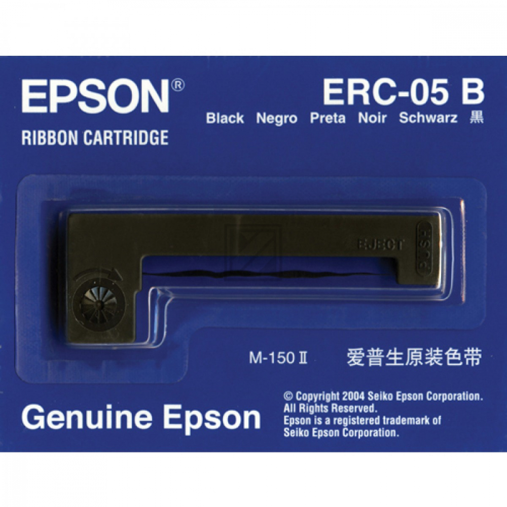 EPSON Farbband Nylon schwarz S015352 ERC 05 EPSON Farbband Nylon schwarz S015352 ERC 05