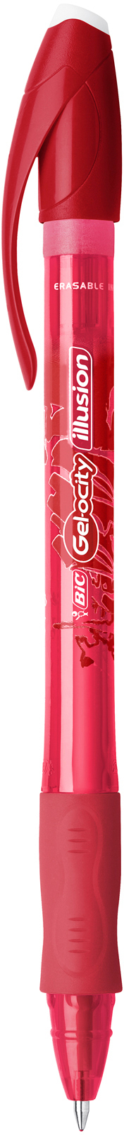 BIC Gel-ocity Illusion 0.3mm 943442 rot, löschbar