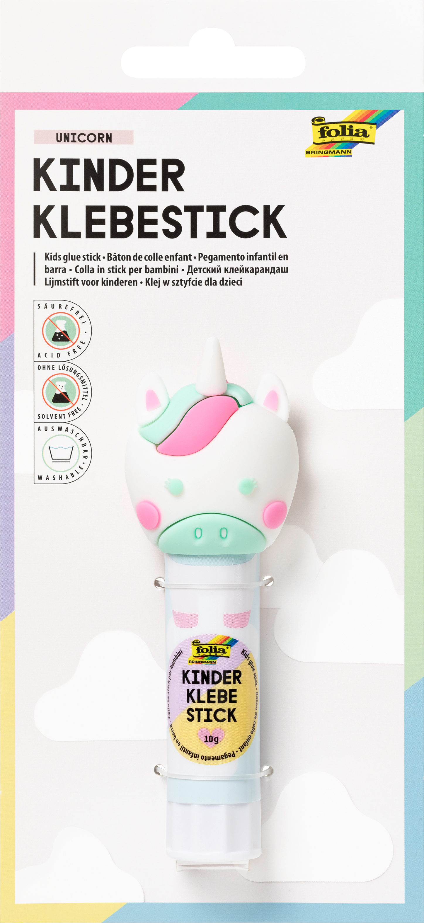 FOLIA Klebestift 10g 2411 Kids Unicorn