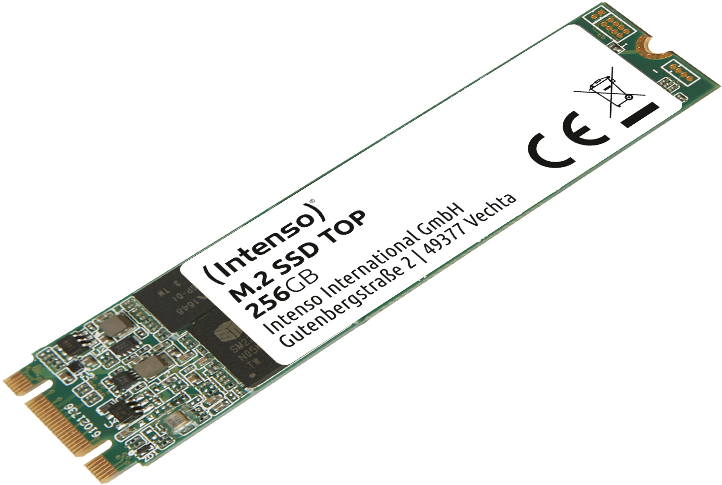 INTENSO M.2 SSD Top 256GB 3832440 SATA III, m.2 2280
