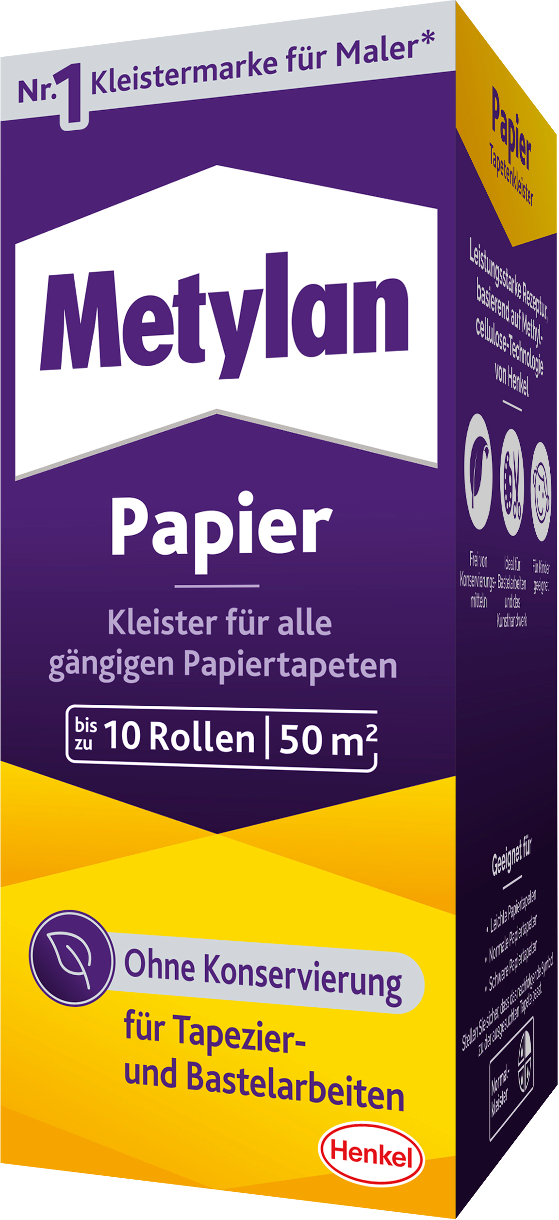 METYLAN Tapetenkleister Papier MPP40 45900330 125g
