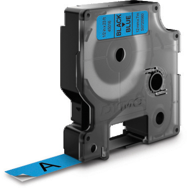 DYMO Schriftband D1 schwarz/blau S0720560 12mm/7m DYMO Schriftband D1 schwarz/blau S0720560 12mm/7m
