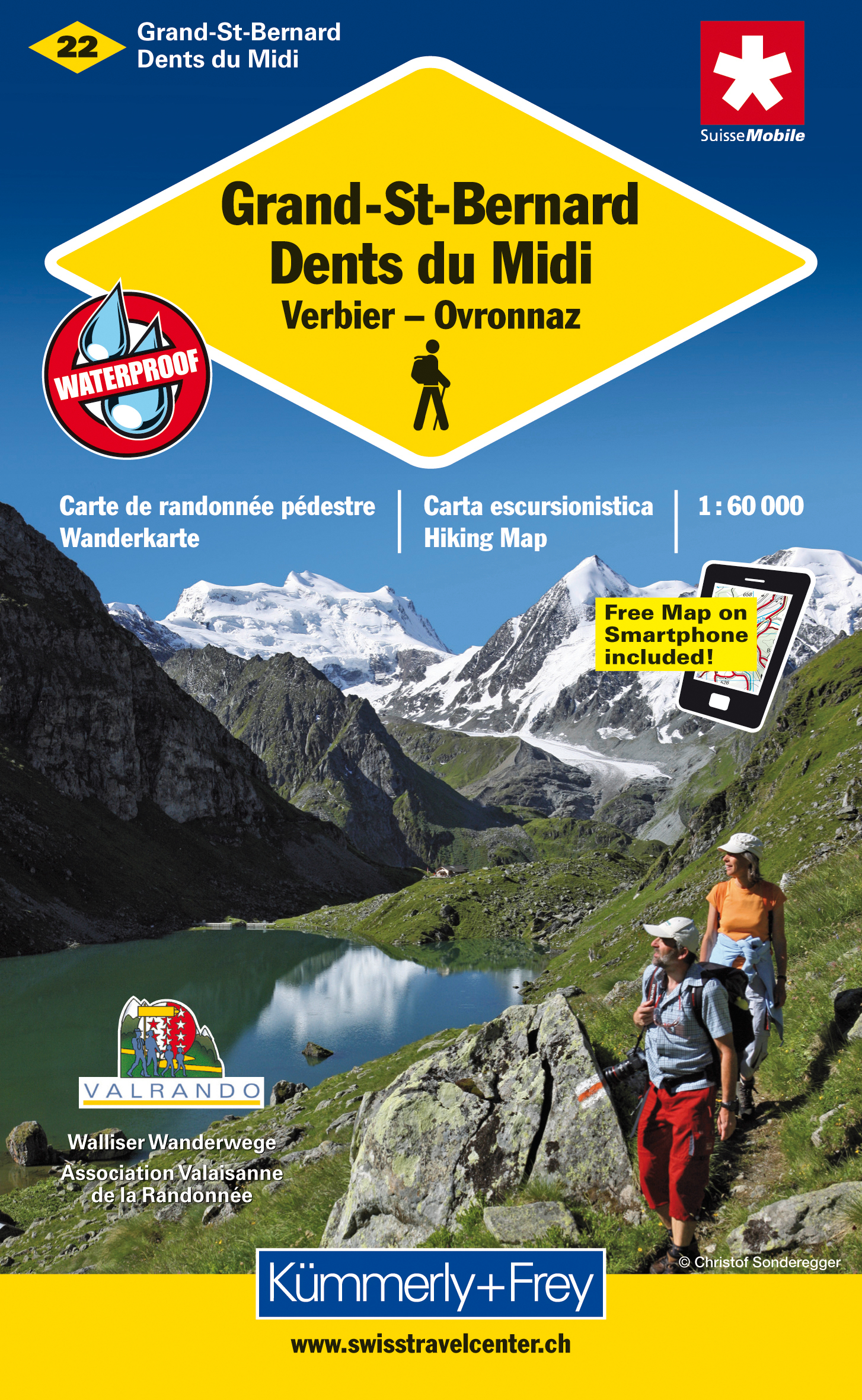 KÜMMERLY+FREY Wanderkarte 1:60'000 325902222 Gr. St. Bernhard/Diablerets KÜMMERLY+FREY Wanderkarte 1:60'000 325902222 Gr. St. Bernhard/Diablerets