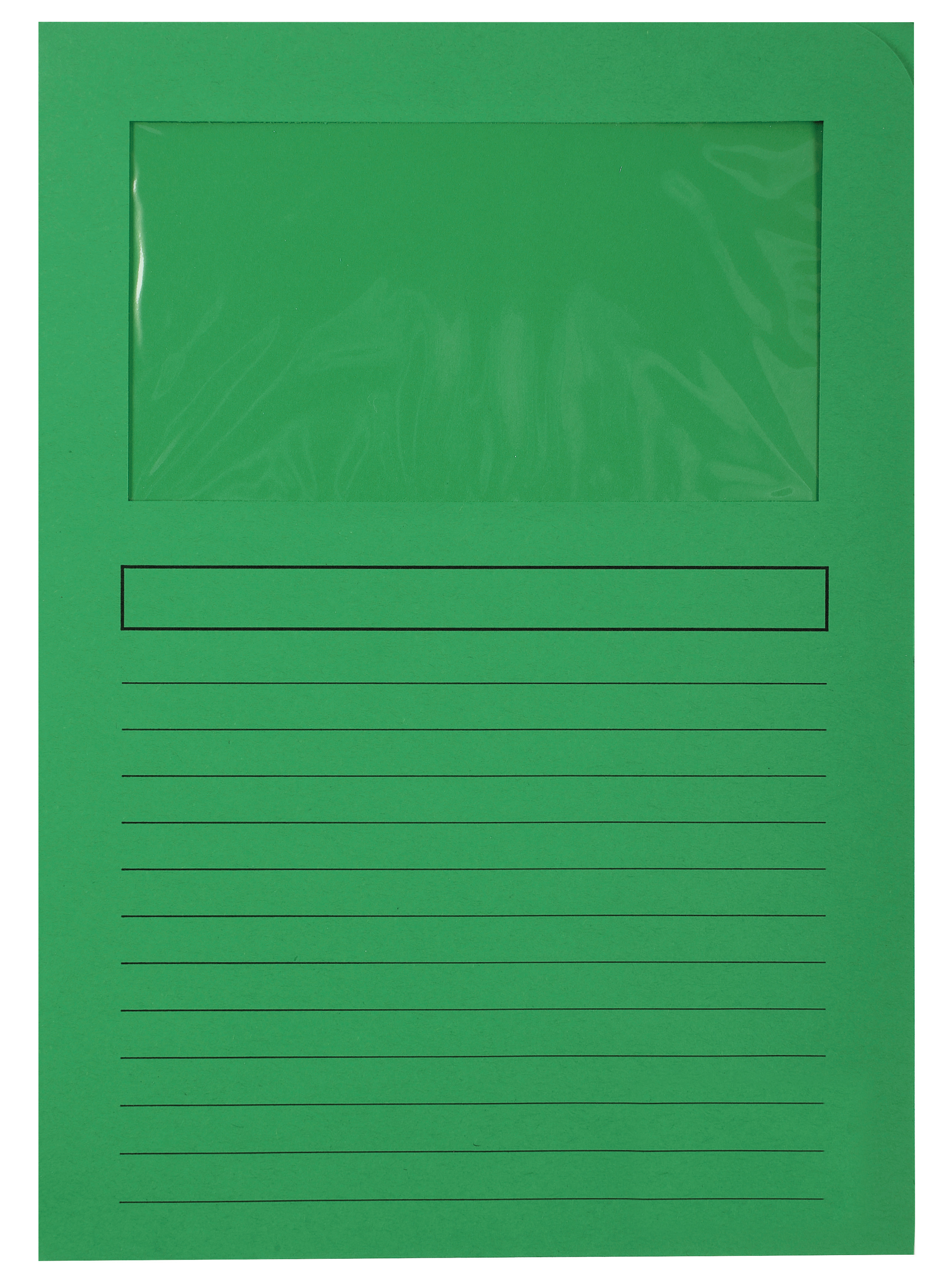 BIELLA Fenstermappe Evergreen A4 5010330BIEU grün 10 Stück