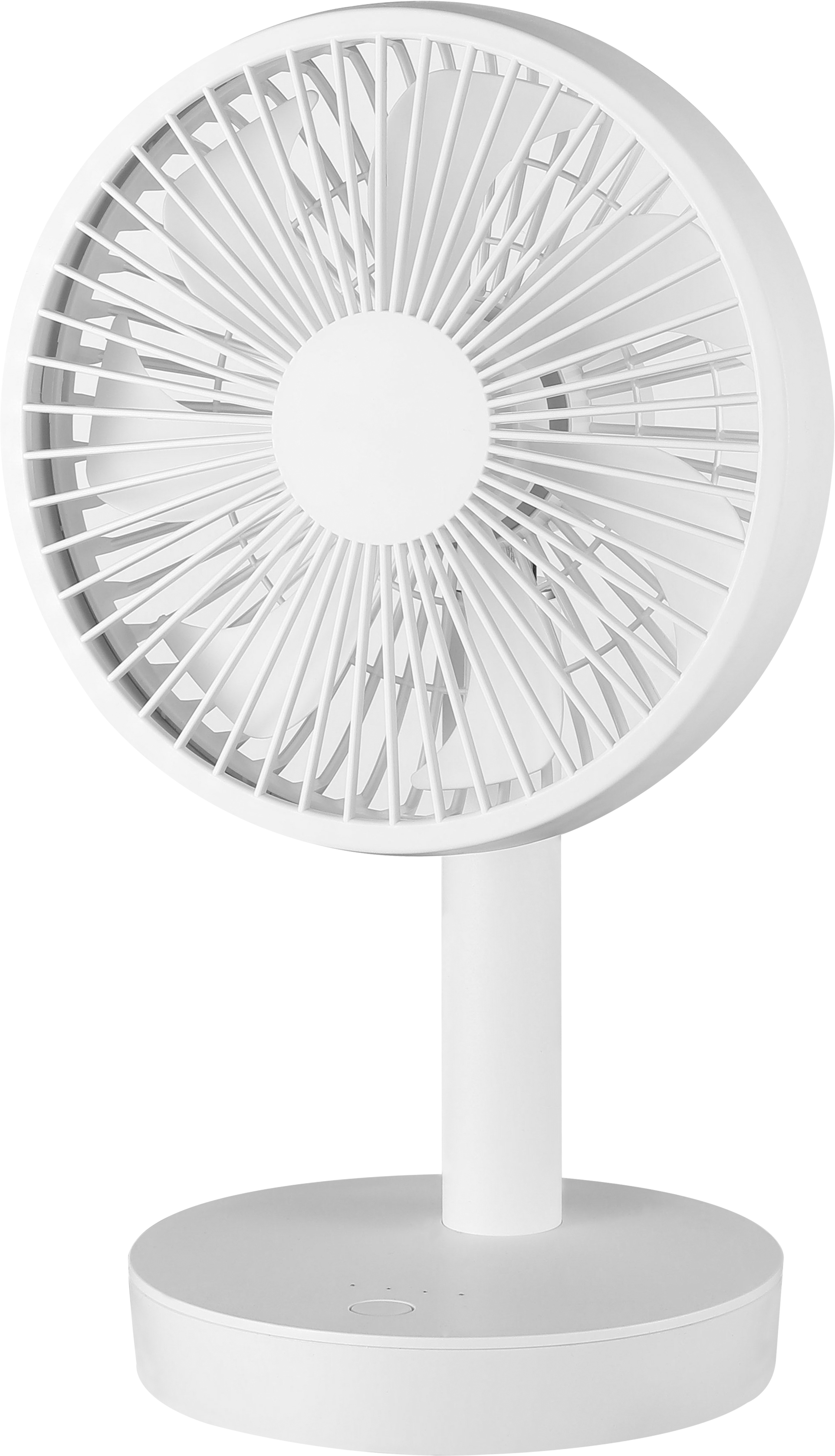 AIOLOS Tischventilator HEDEUN 16cm 67.7030 weiss, Akku, USB