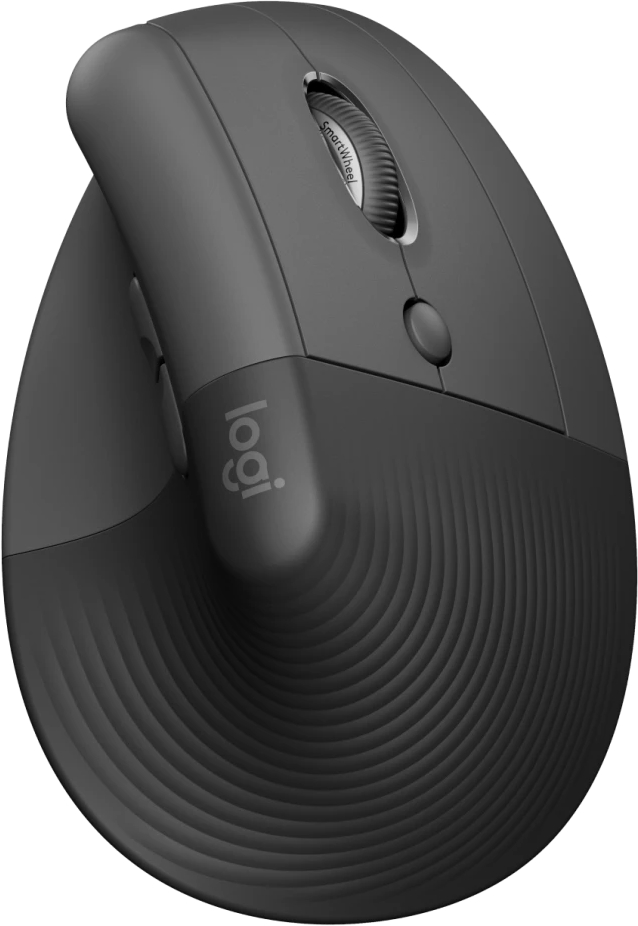 LOGITECH Ergonomische Maus 910-006494 Lift for Business Graphite
