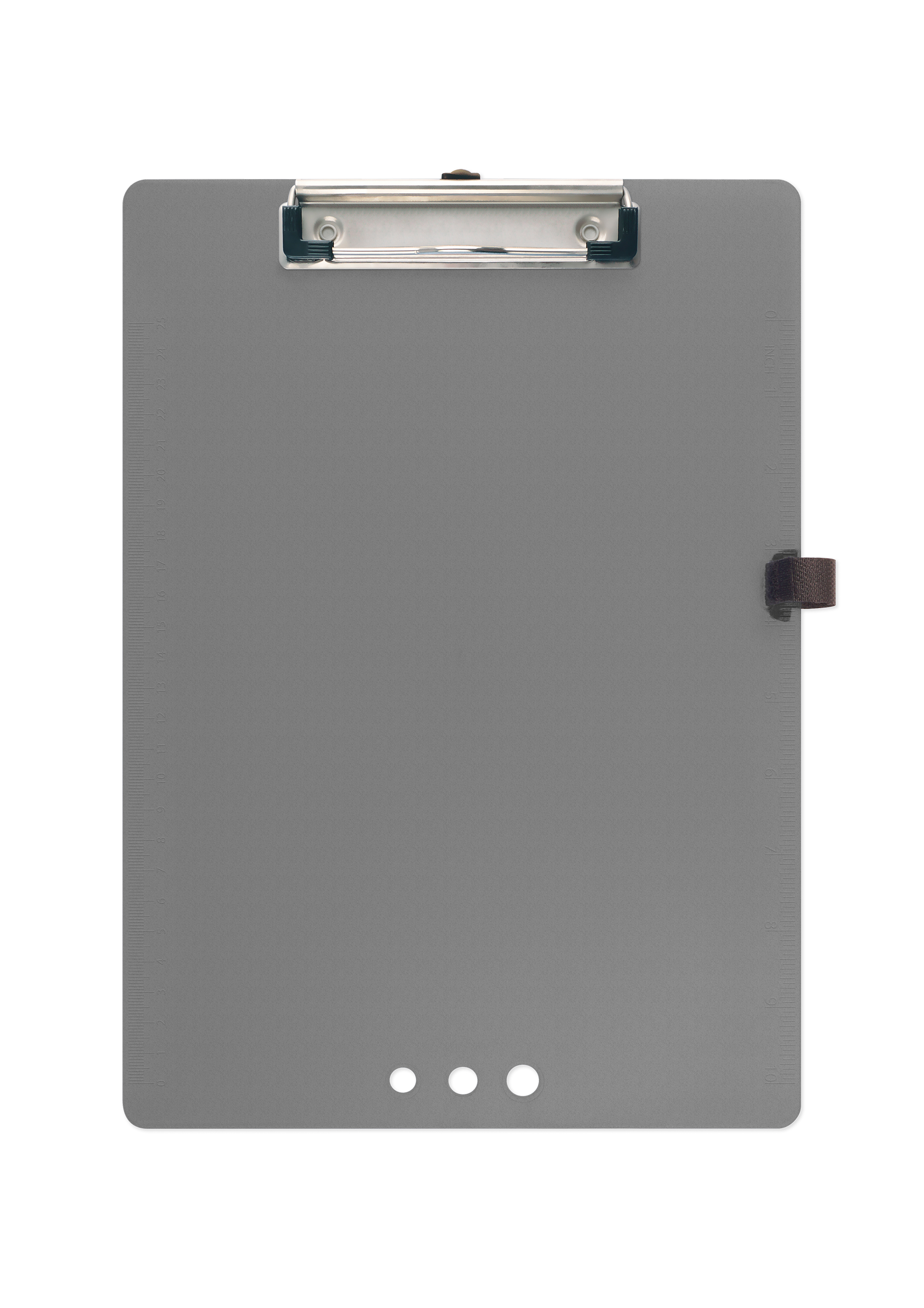 AURORA Klemmbrett A4 19011 grau Kunststoff hoch