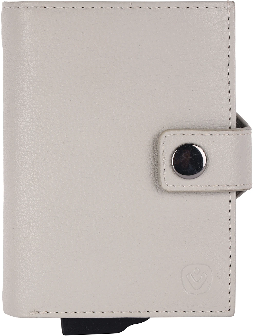 VALENTA Card Case Plus Wallet Luxe 588454 Off White